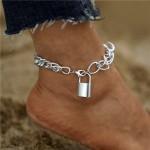 Arihant Jewellery For Women Silver Plated Anklet Cum Bracelet