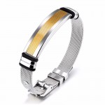 Arihant Men's Fashion Stainless Steel Gold Elegant Bracelet for Men 49077