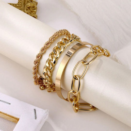 Arihant Jewellery For Women Gold Plated Bracelet 49091