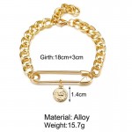 Arihant Jewellery For Women Gold Plated Chain Bracelet 49096