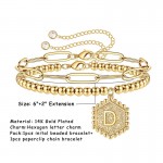 Arihant Jewellery For Women Gold Plated Alphabetical "D" Bracelet