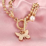 Arihant Jewellery For Women Gold-Toned Gold Plated Butterfly inspired Bracelet