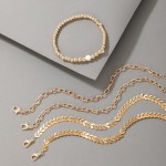 Arihant Jewellery For Women Set of 5 Wraparound Bracelets