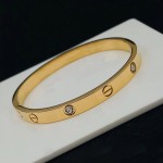 Arihant Jewellery For Women Astonishing Gold Plated Love AD Bracelet