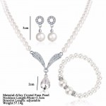 Arihant White & Silver Toned Contemporary Jewellery Set 49514