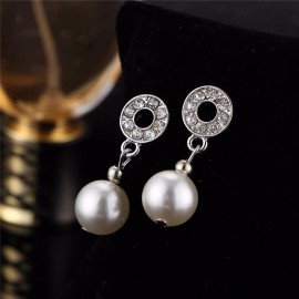 Arihant White & Silver Toned Contemporary Jewellery Set 49514