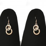 Arihant Women's Fashion AD Round Design Fascinating Bracelet & Drop Earrings for Women/Girls 49516