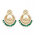Arihant Ethnic Wedding Wear Kundan Gold Plated Chandelier Earrings For Women/Girls 45055