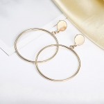Arihant Stylish Circular Design Hoop Earrings For Women/Girls 45063