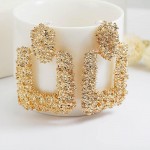 Arihant Marvelous Handcrafted Geometric Golden Dangle Earrings For Women/Girls 45072
