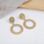 Arihant Delicate Handcrafted Circular Mesmerizing Drop Earrings For Women/Girls 45077