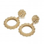 Arihant Delicate Handcrafted Circular Mesmerizing Drop Earrings For Women/Girls 45077
