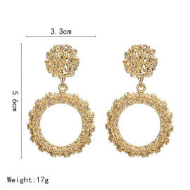 Arihant Delicate Handcrafted Circular Mesmerizing Drop Earrings For Women/Girls 45077