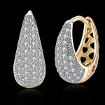 Arihant Delicate Zircon Gold Plated Plushy Drop Earrings For Women/Girls 45108