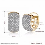 Arihant Elegant Zircon Gold Plated Tantalizing Drop Earrings For Women/Girls 45109