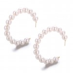 Arihant Scintillating Pearl Studded Gold Plated Fabulous Drop Earrings For Women/Girls 45131