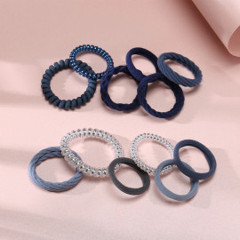 Arihant Jewellery For Women Multi-Coloured Hair Bands (Pack of 12)