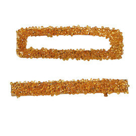 Arihant Stunning Crystal Gold Plated Hairclips for Women/Girls