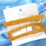 Arihant Stunning Crystal Gold Plated Hairclips for Women/Girls
