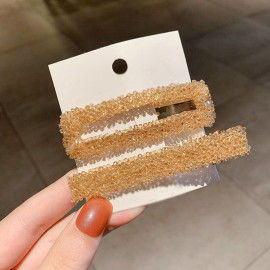Arihant Stunning Crystal Gold Plated Hairclips for Women/Girls