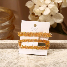 Arihant Stunning Crystal Gold Plated Hairclips for Women/Girls