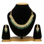 Arihant Ethnic Kundan Multi Layer Gold Plated Necklace Set for Women/Girls 44076