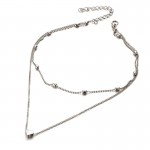 Arihant Splendid Heart Inspired Double Layered Marvelous Necklace for Women/Girls 44087