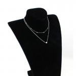 Arihant Splendid Heart Inspired Double Layered Marvelous Necklace For Women/Girls 44087