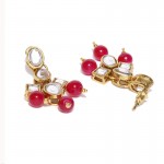 Arihant Designer Gold Plated Brilliant Beads & Kundan Necklace Set for Women/Girls 44092