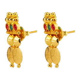 Arihant Designer Coinez Gold Plated Elegant Necklace Set for Women/Girls 44123