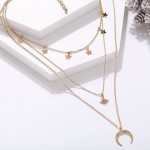 Arihant Jewellery Brass Stylish Pendant Necklace for Women (Golden, 44146