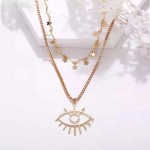 Arihant Wonderful Eyes Design Gold Plated Necklace For Women/Girls 44168