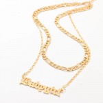 Arihant Ravishing Babygirl Gold Plated Multi Strand Necklace For Women/Girls 44184