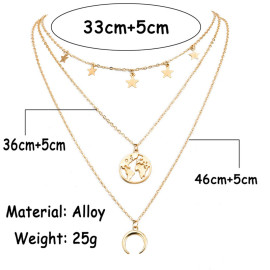 Arihant Marvelous Designer Gold Plated Multi Strand Necklace For Women/Girls 44186