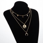 Arihant Marvelous Designer Gold Plated Multi Strand Necklace For Women/Girls 44186