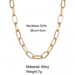 Arihant Glitzy Bold Chain Gold Plated Necklace For Women/Girls 44188