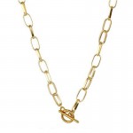 Arihant Amazing Lock Bold Gold Plated Necklace For Women/Girls 44193