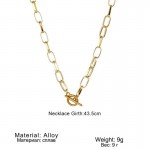 Arihant Amazing Lock Bold Gold Plated Necklace For Women/Girls 44193