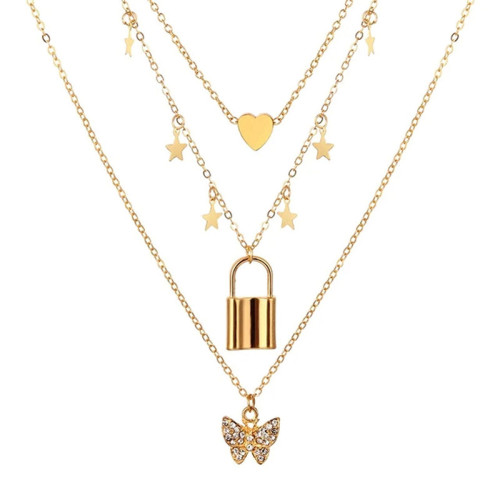 Arihant Jewellery For Women Gold Plated Layered Ne...