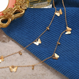Arihant Jewellery For Women Gold Plated Layered Necklace 44207