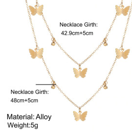 Arihant Jewellery For Women Gold Plated Layered Necklace 44207