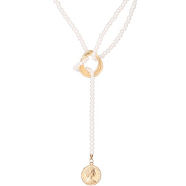 Arihant Jewellery For Women Gold Plated Layered Necklace 44208