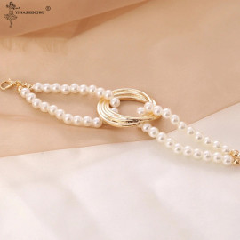Arihant Jewellery For Women Gold Plated Layered Necklace 44208