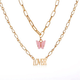 Arihant Jewellery For Women Multicolor Gold Plated Layered Necklace 44209