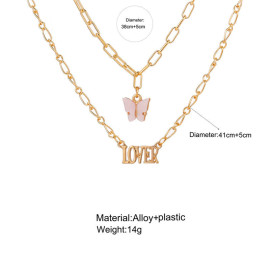 Arihant Jewellery For Women Multicolor Gold Plated Layered Necklace 44209