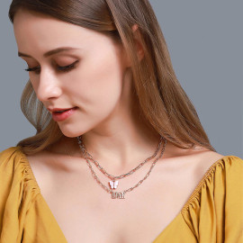 Arihant Jewellery For Women Multicolor Gold Plated Layered Necklace 44209