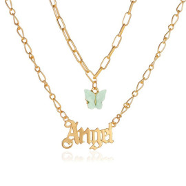 Arihant Jewellery For Women Multi Gold Plated Layered Necklace 44211