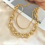 Arihant Jewellery For Women Gold Plated Layered Necklace 44214