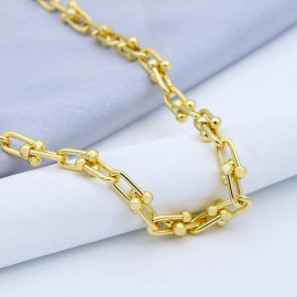 Arihant Jewellery For Women Gold Plated Layered Necklace 44216