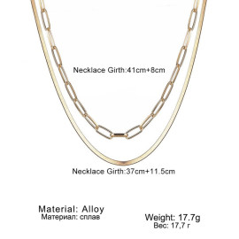 Arihant Jewellery For Women Gold Plated Gold Toned Layered Necklace 44223